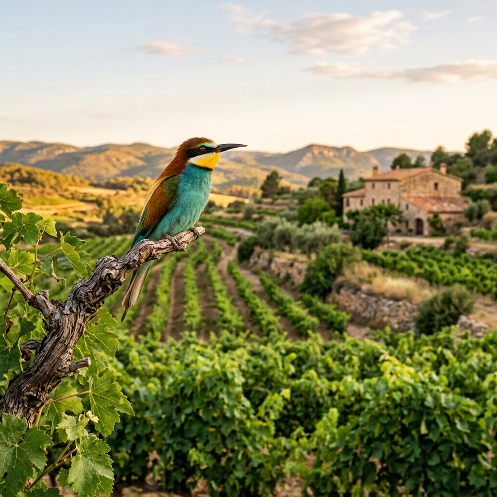 Birds and food Mediterranean Spain